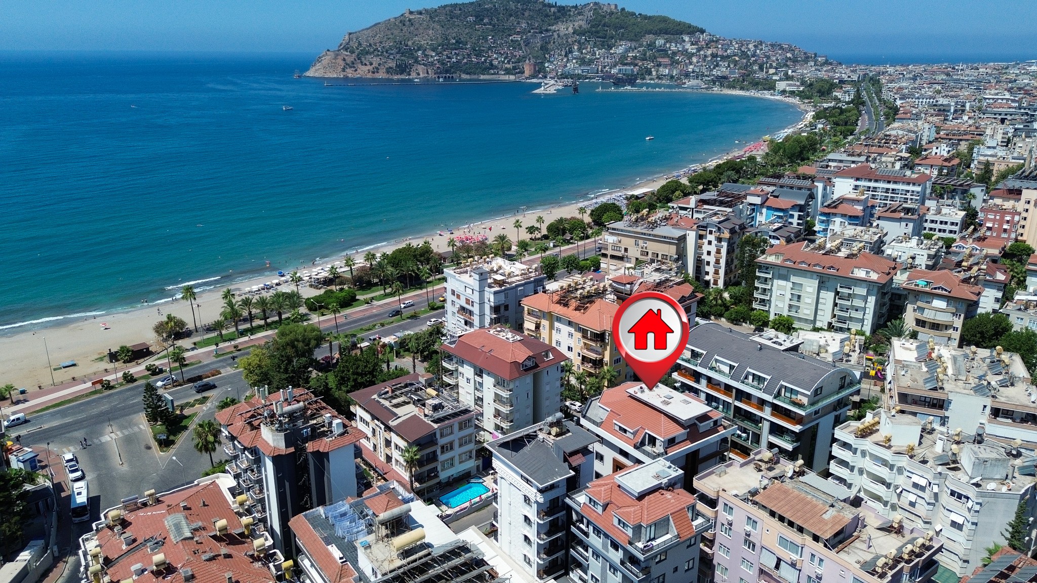 Staatsbürgerschaft-geeignete 4+1 Duplex-Wohnung in Alanya