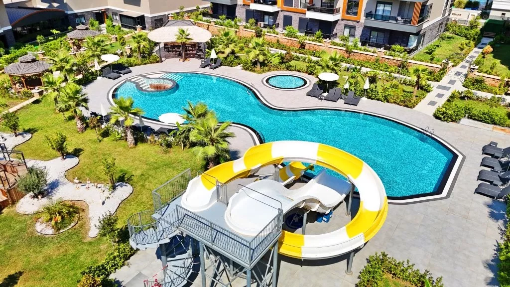 Sosyal Olanaklarla Satılık Oba Alanya'da 3+1 Dubleks Daire