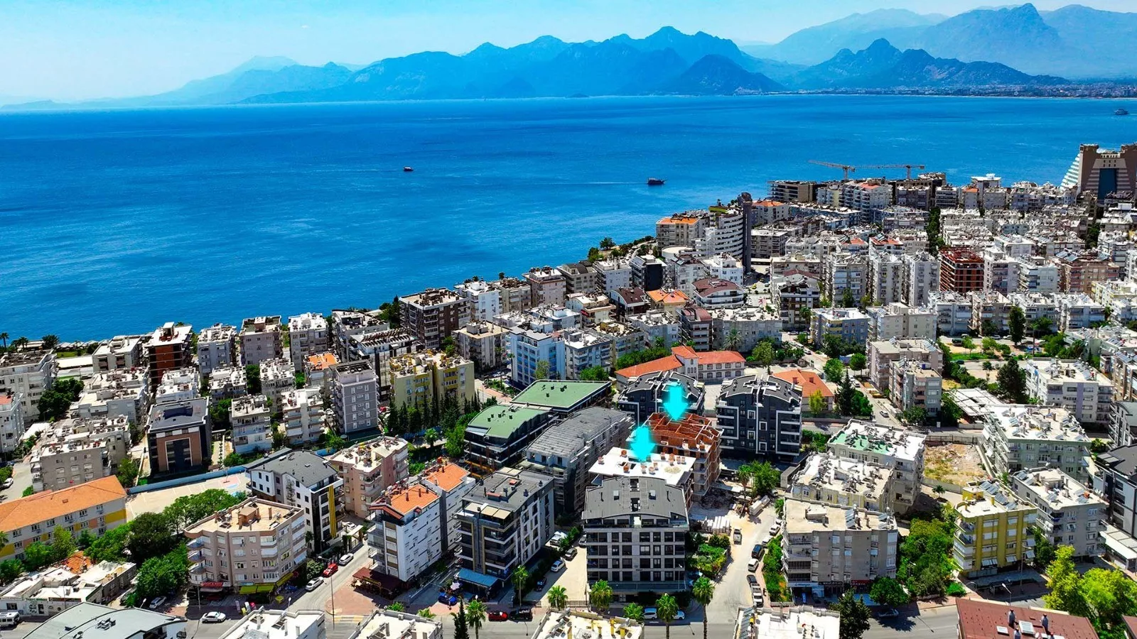 Antalya Muratpaşa Zerdalilik Satılık 2+1 Daire Denize Yakın