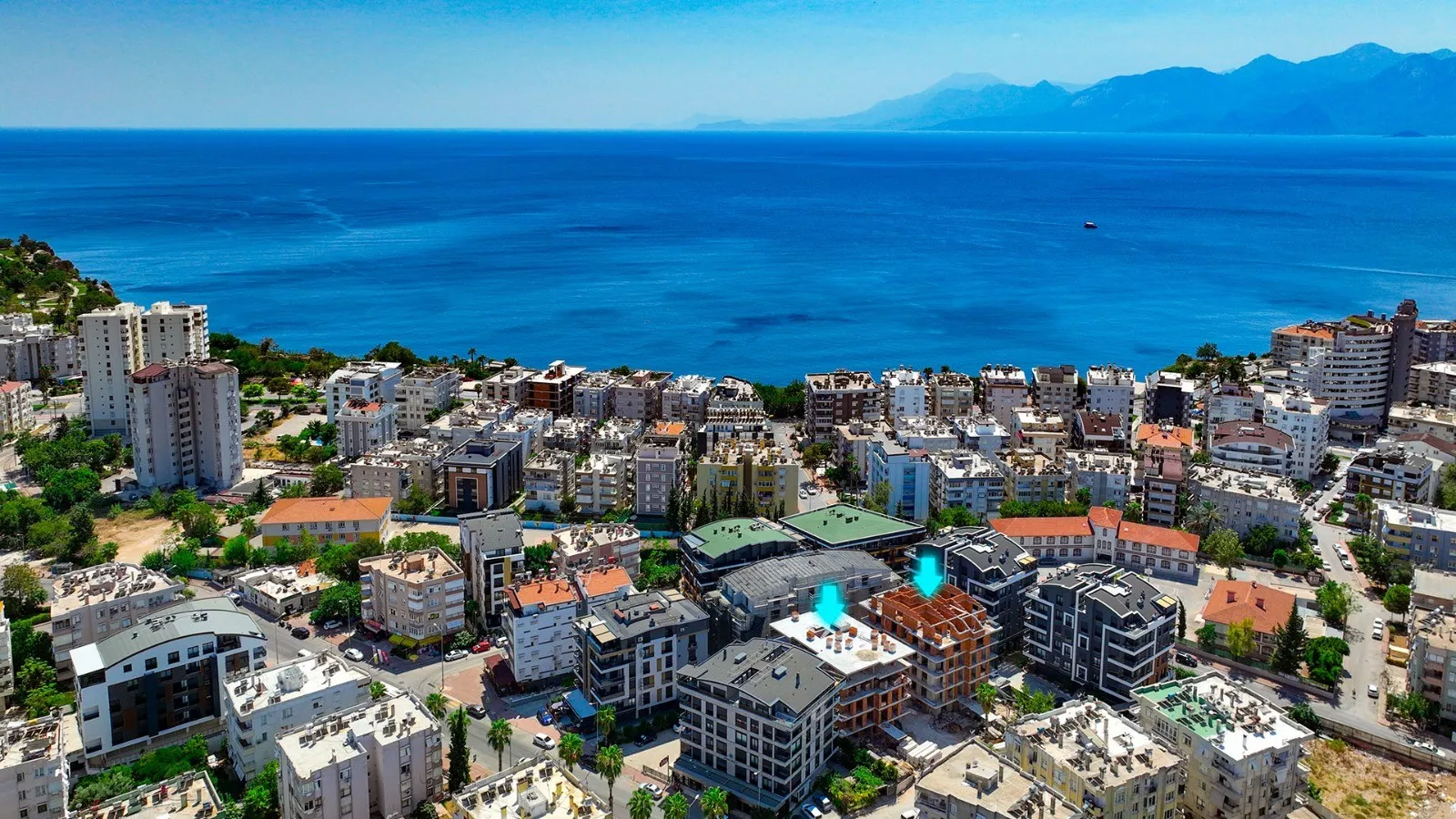 Antalya Muratpaşa Zerdalilik Satılık 2+1 Daire Denize Yakın