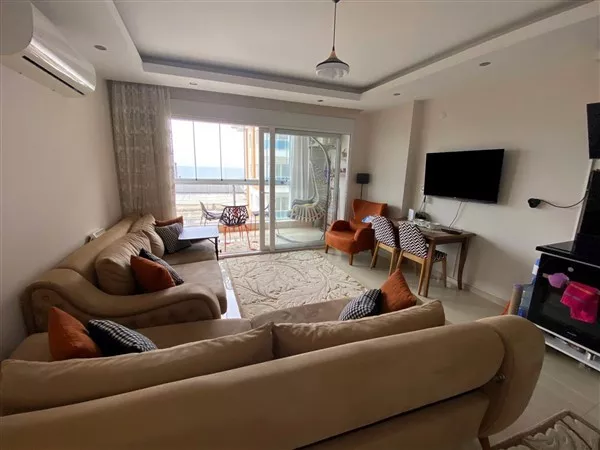 Denize 50 m  Mesafede Satılık 1+1 Daire - Alanya Kestel