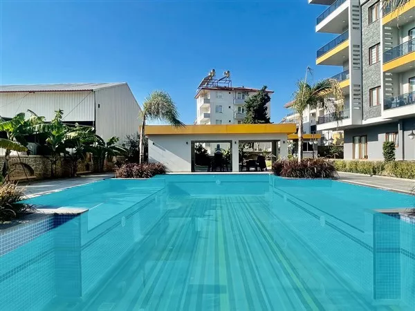 Moderne 3+1 Wohnung mit Top-Ausstattung in Oba, Alanya