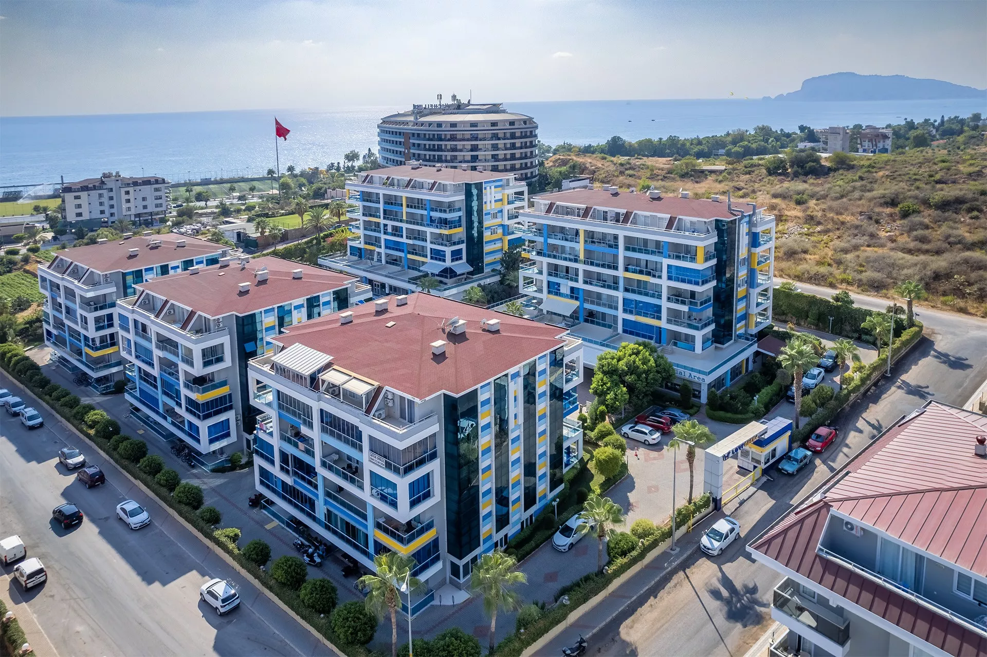 Zu Verkauf 3+1 Maisonette in Kestel, Alanya - mit Meerblick