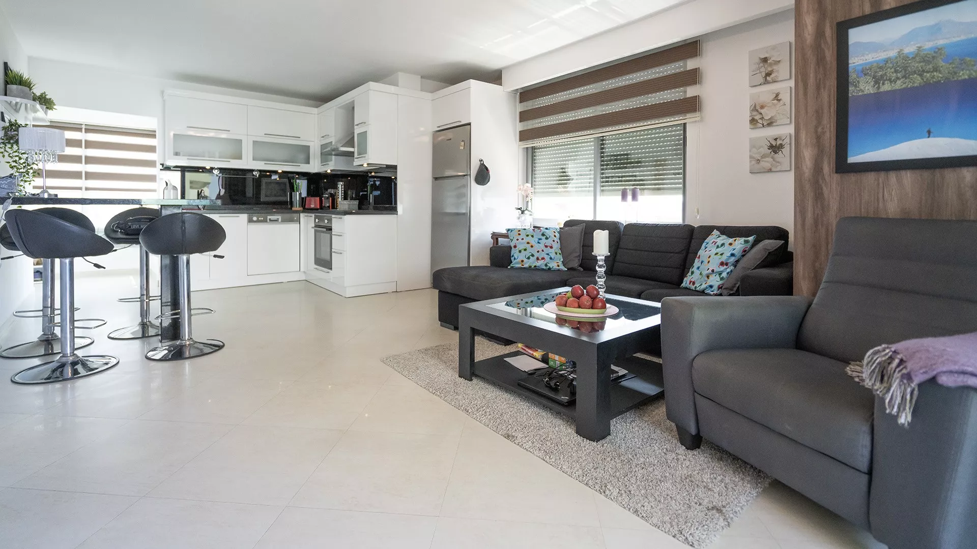 Sahile 50 Metre Mesafede 2+1 Full Eşyalı Daire - Oba Alanya