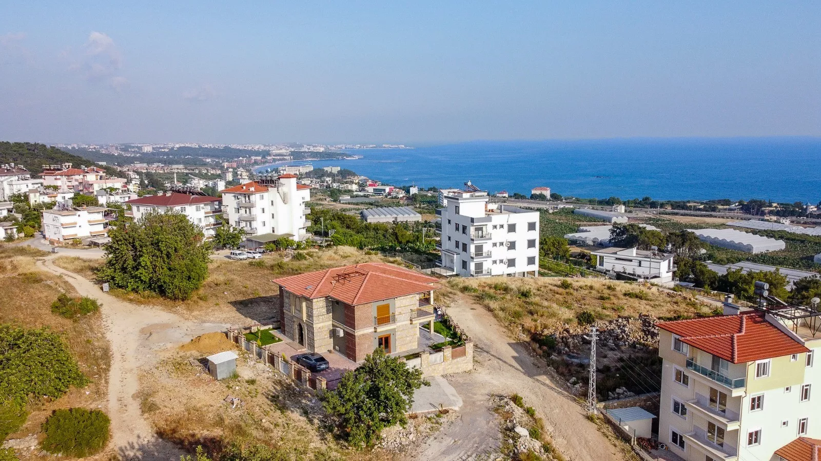 Satılık Müstakil 4+1 Stone Villa - Alanya İncekum