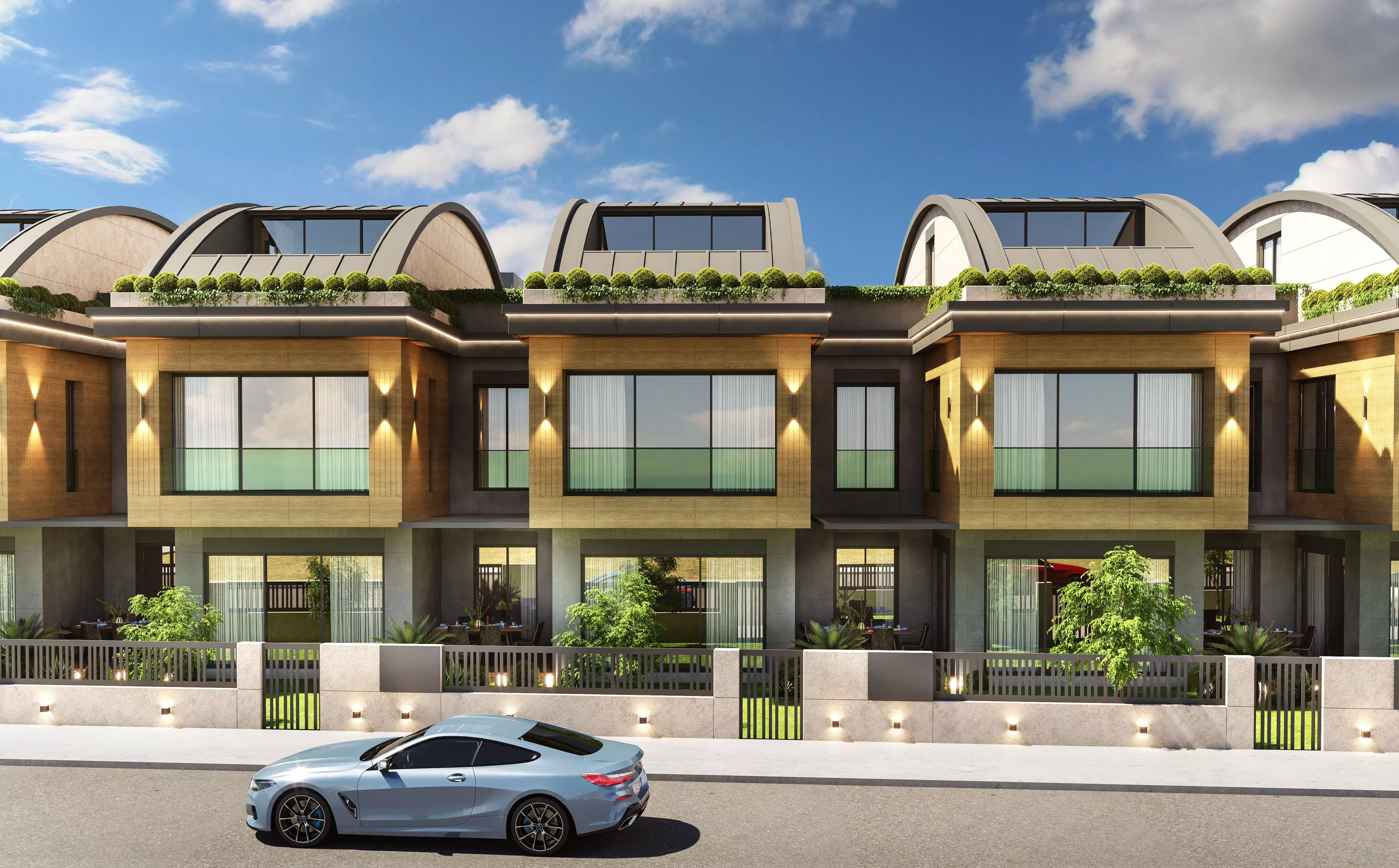 Döşemealtı'nda Geniş ve Modern Tasarımlı Satılık Villa