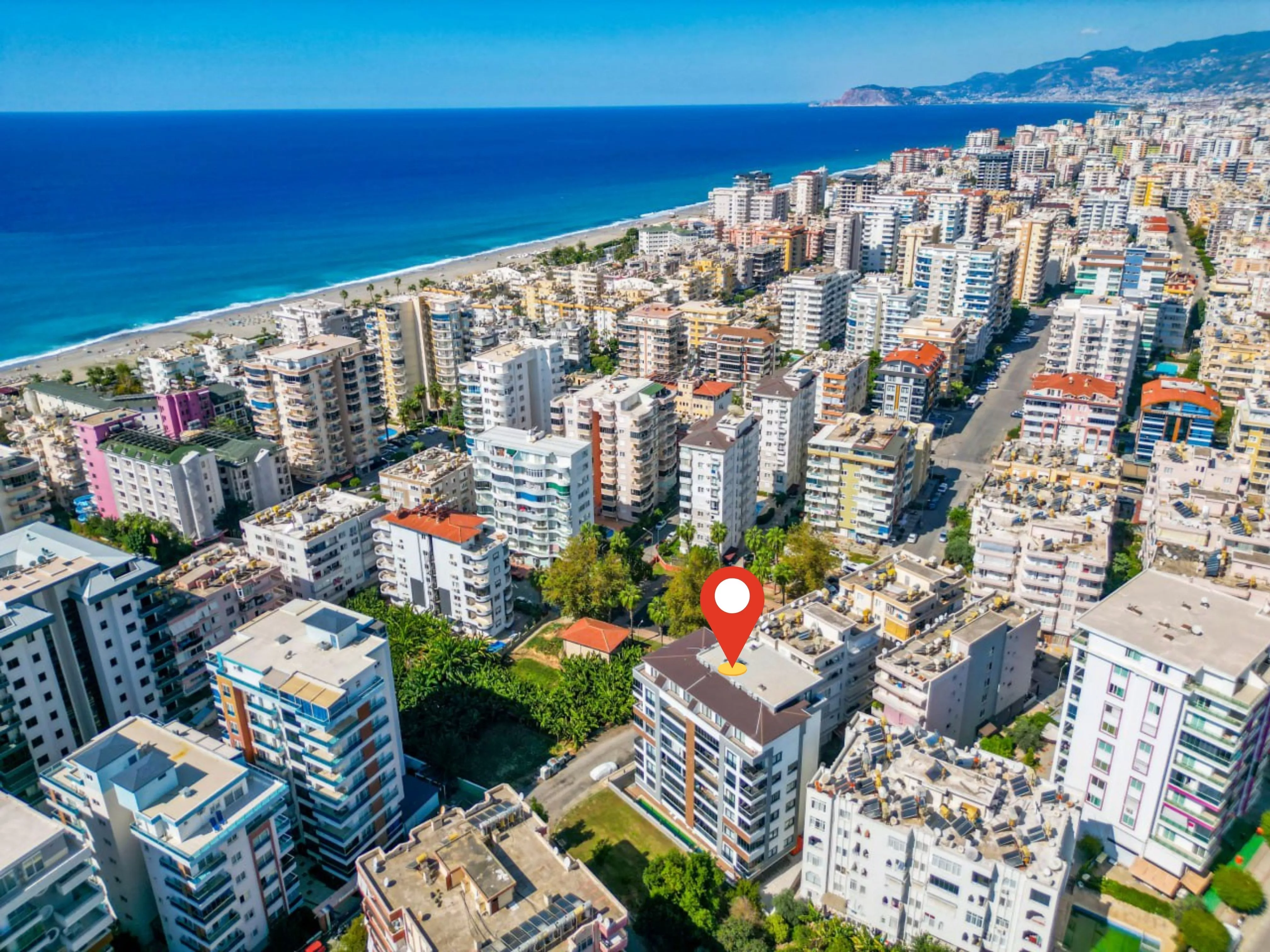 Denize Yakın Eşyalı 2+1 Lüks Daire - Alanya Mahmutlar