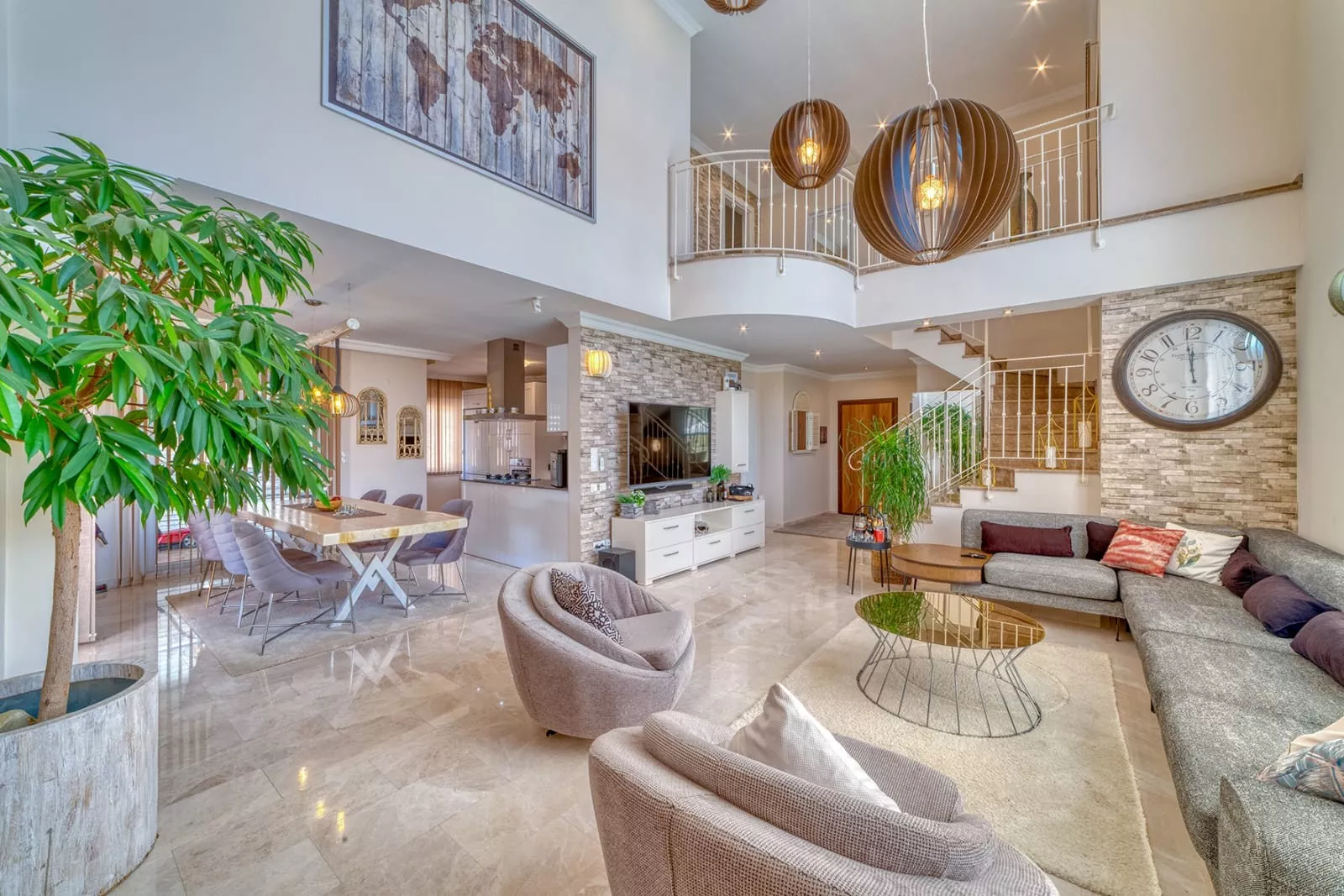 Satılık Full Eşyalı Modern 3+1 Villa - Alanya Avsallar