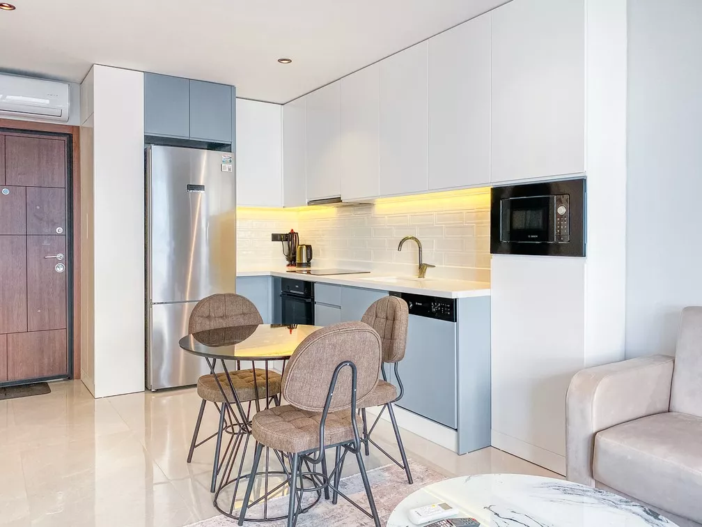 Sahile Yürüme Mesafesinde Satılık 1+1 Daire Alanya Kleopatra