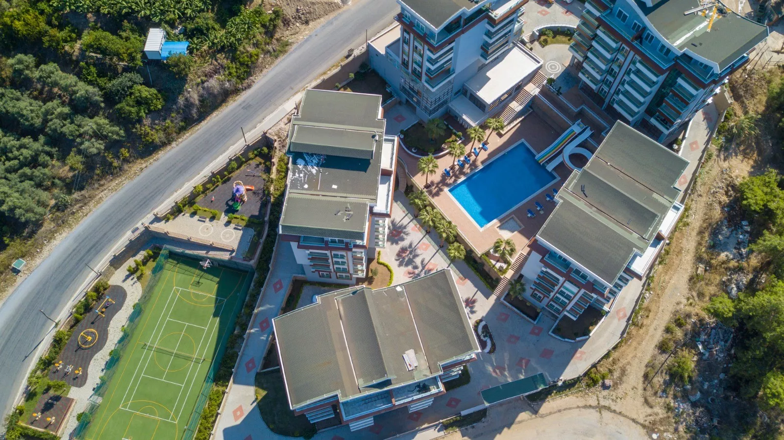 Plaja 600m Mesafede Satılık Eşyalı 1+1 Daire - Kargıcak