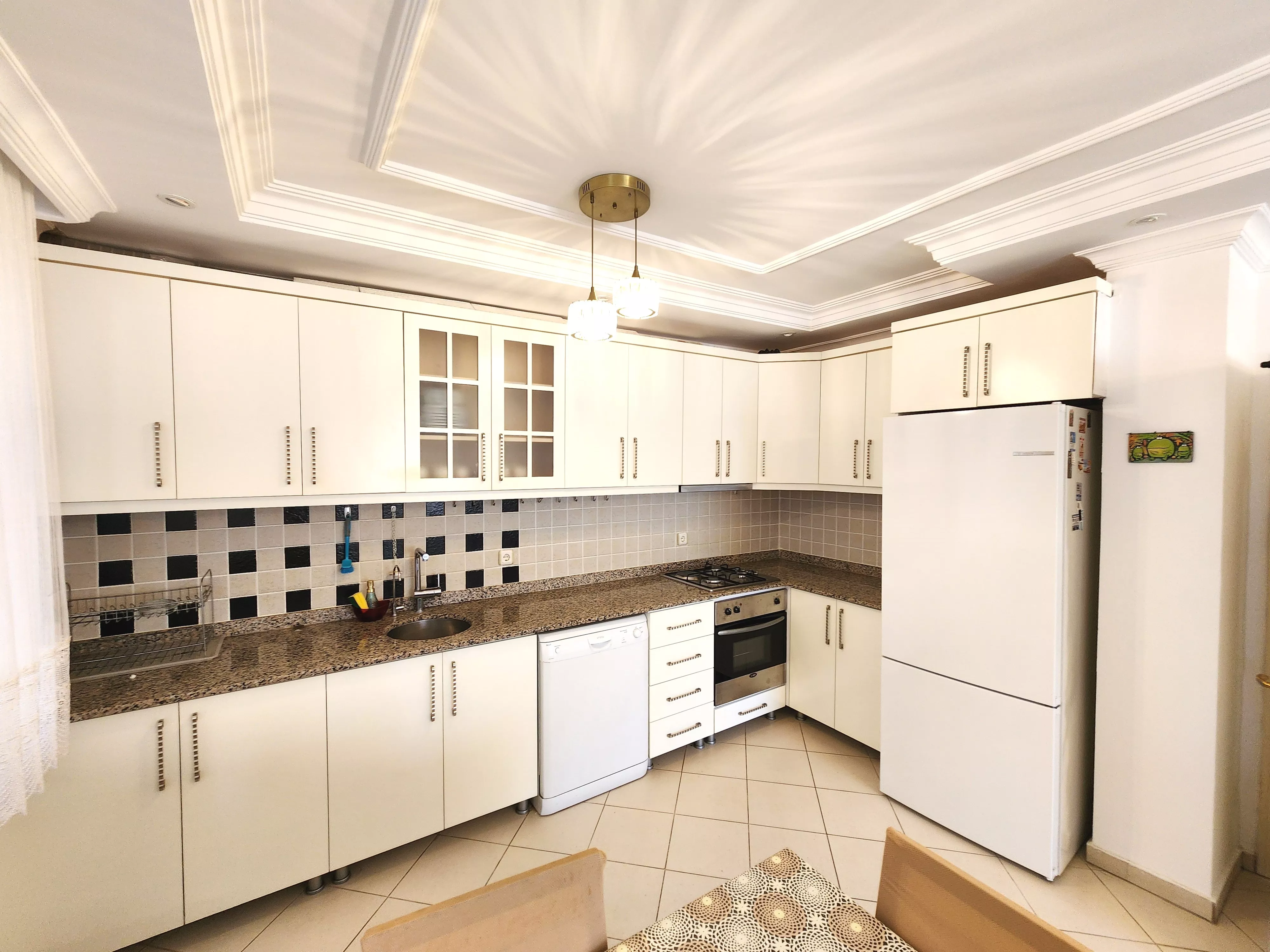 Plaja 500m Mesafede Satılık 2+1 Eşyalı Daire - Alanya Tosmur