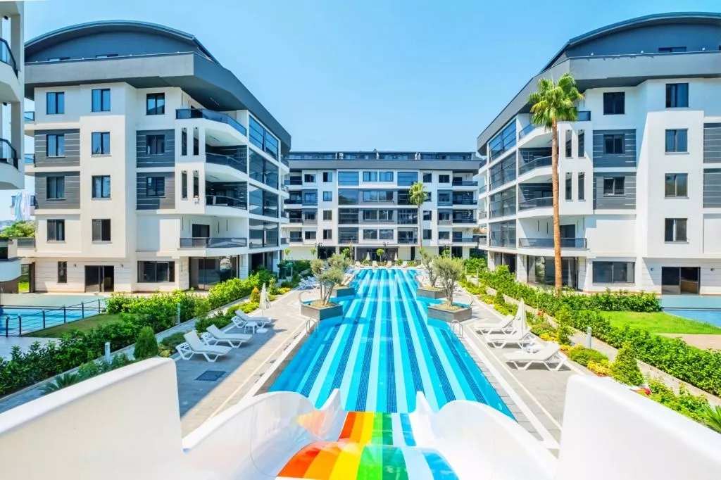 Lüks Site Olanaklarına Sahip Satılık 2+1 Daire - Alanya Oba