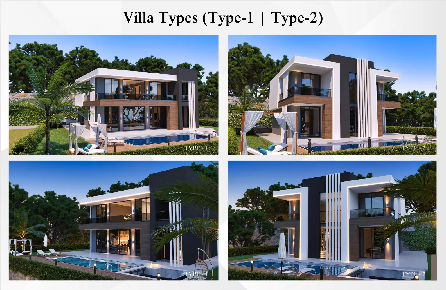 Deniz Manzaralı, Özel Havuzlu Lüks Villalar, Alanya Kargıcak