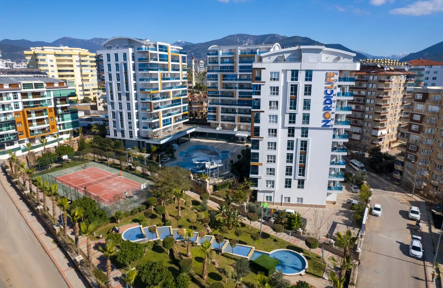 2+1 Wohnung zum Verkauf, nur 350 m vom Strand Alanya Tosmur