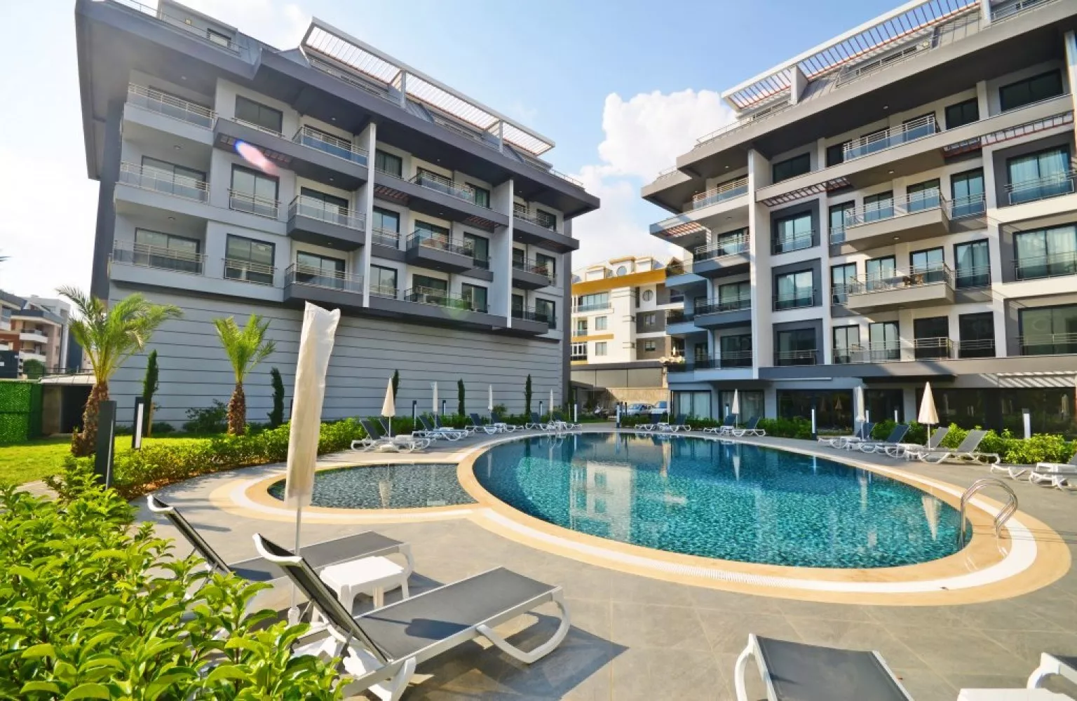 Sosyal Olanaklı Satılık 2+1 Dubleks Daire - Alanya Oba