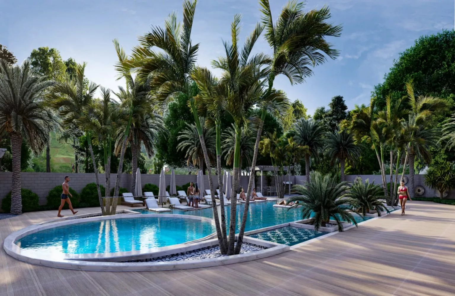 Plaja 400m Mesafede Satılık Sıfır 1+1 Daire Alanya Demirtaş