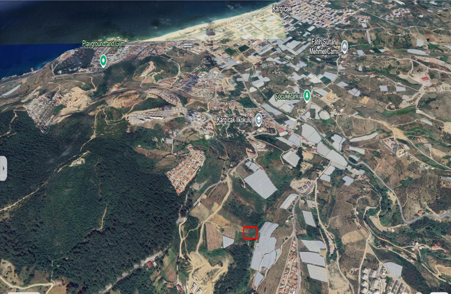 Satılık İmarlı Yatırımlık Arsa - Alanya Kargıcak