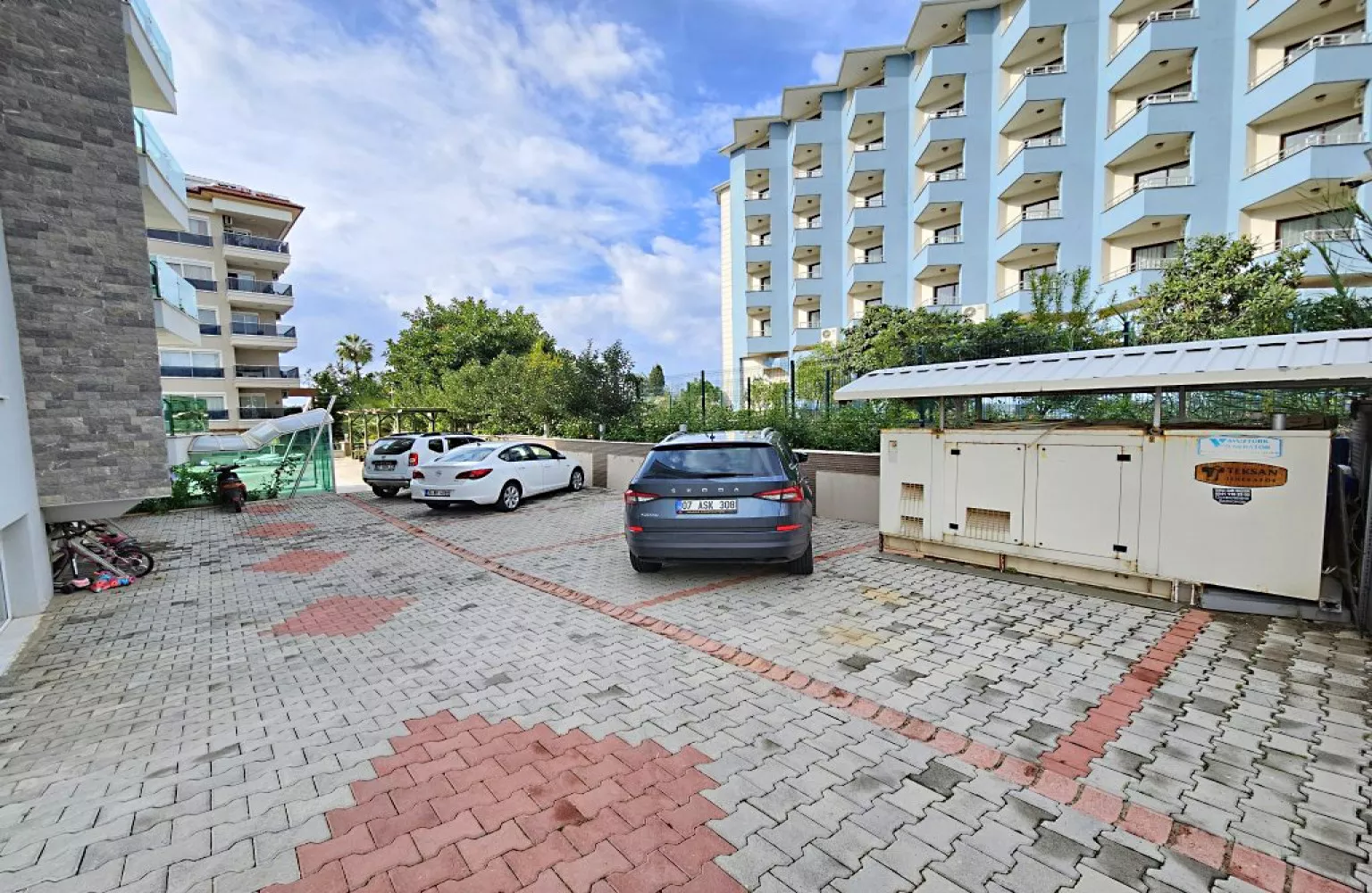 Plaja 80m Mesafede Satılık Eşyalı 2+1 Daire - Alanya Kestel