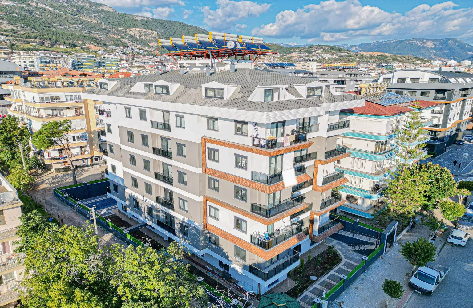 Alanya Merkezde Oturuma Uygun Sıfır Satılık 3+2 Dublex Daire