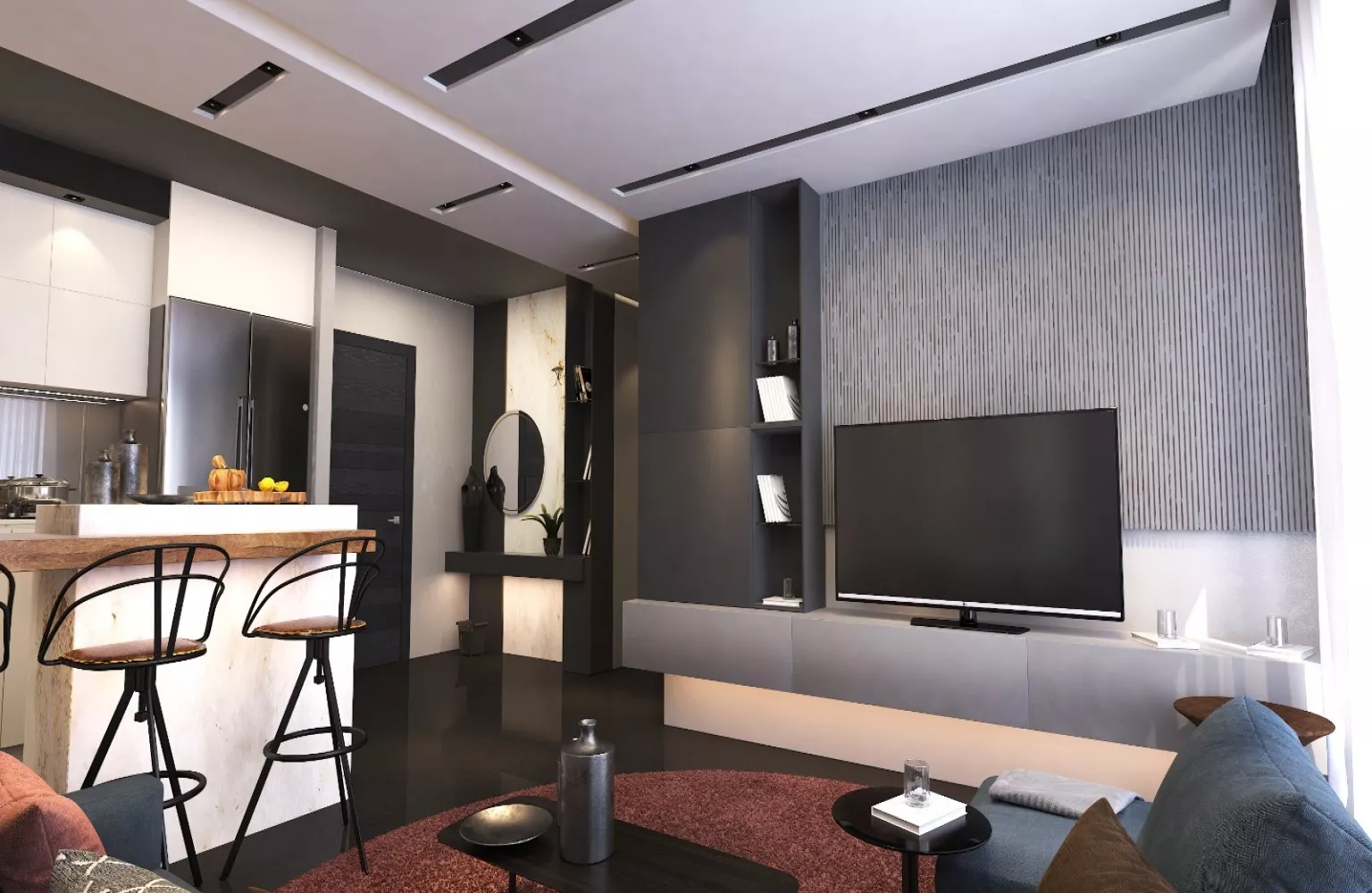 Antalya Altıntaş Myra Taş Residence 1+1 ve 2+1  Daireler