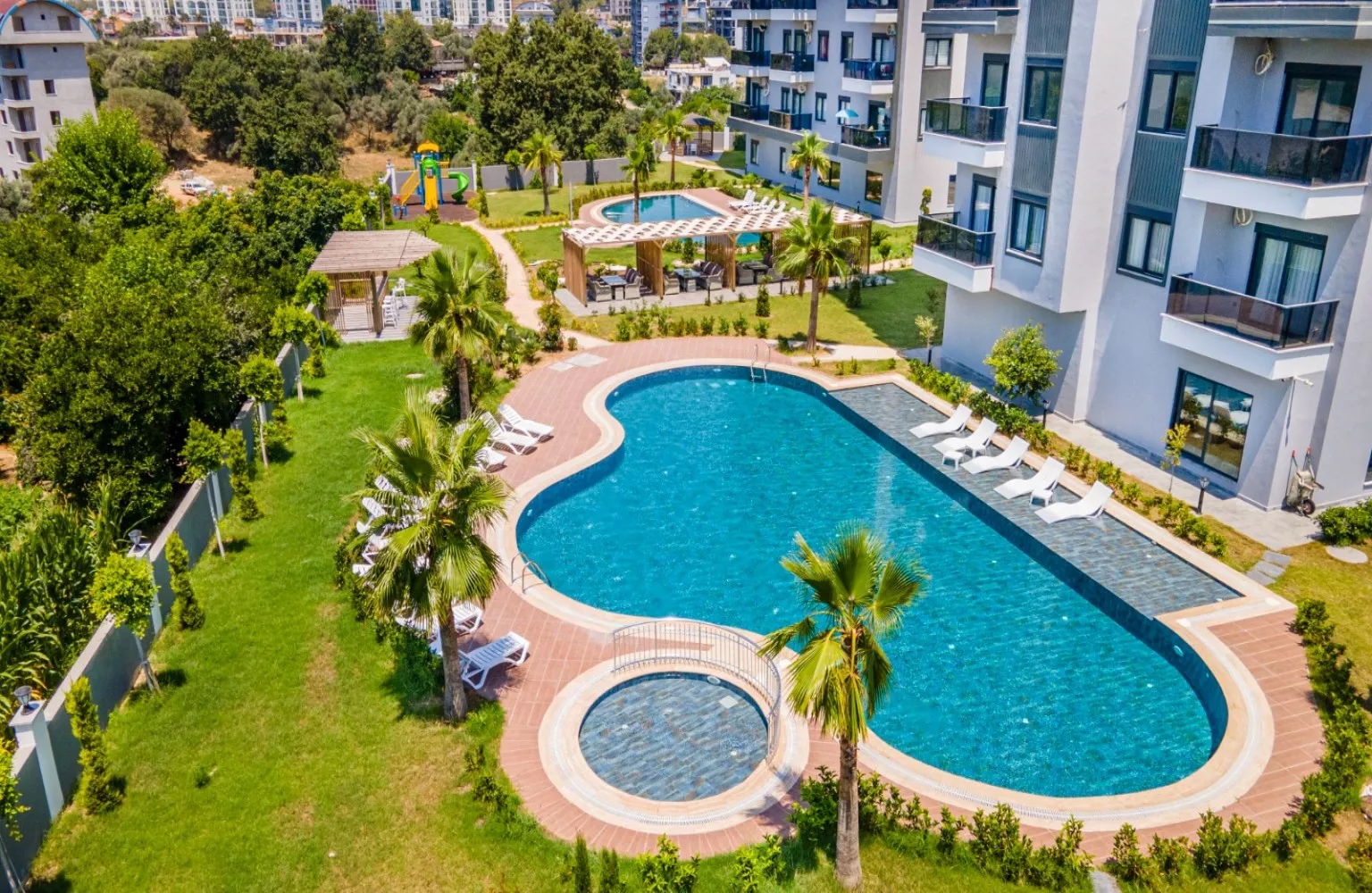 Новая квартира 1+1 на продажу в Авсалларе, Carmel Park