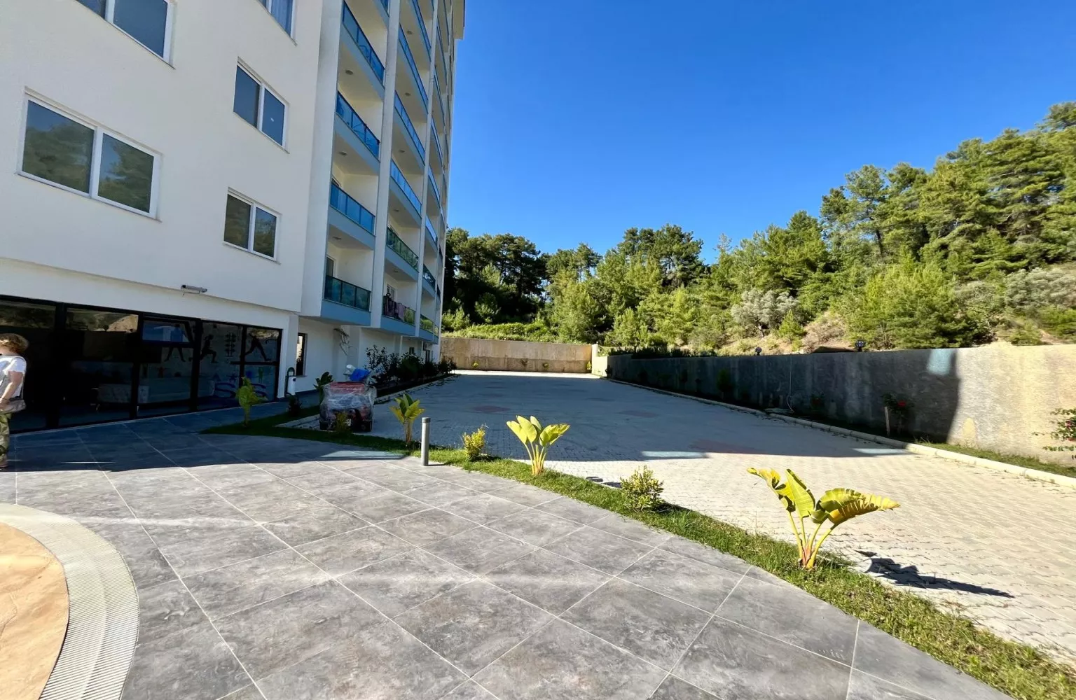 Site İçerisinde Satılık Sıfır 1+1 daire Alanya Avsallar