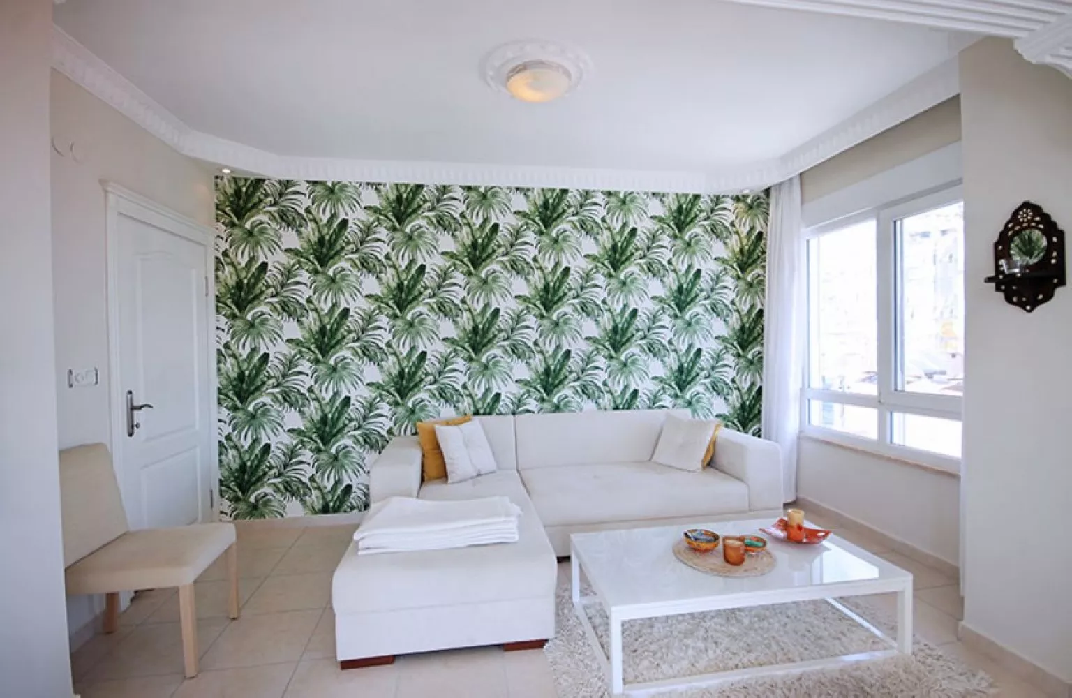 Alanya Merkezde Eşyalı Geniş Satılık 4+1 Dubleks Daire