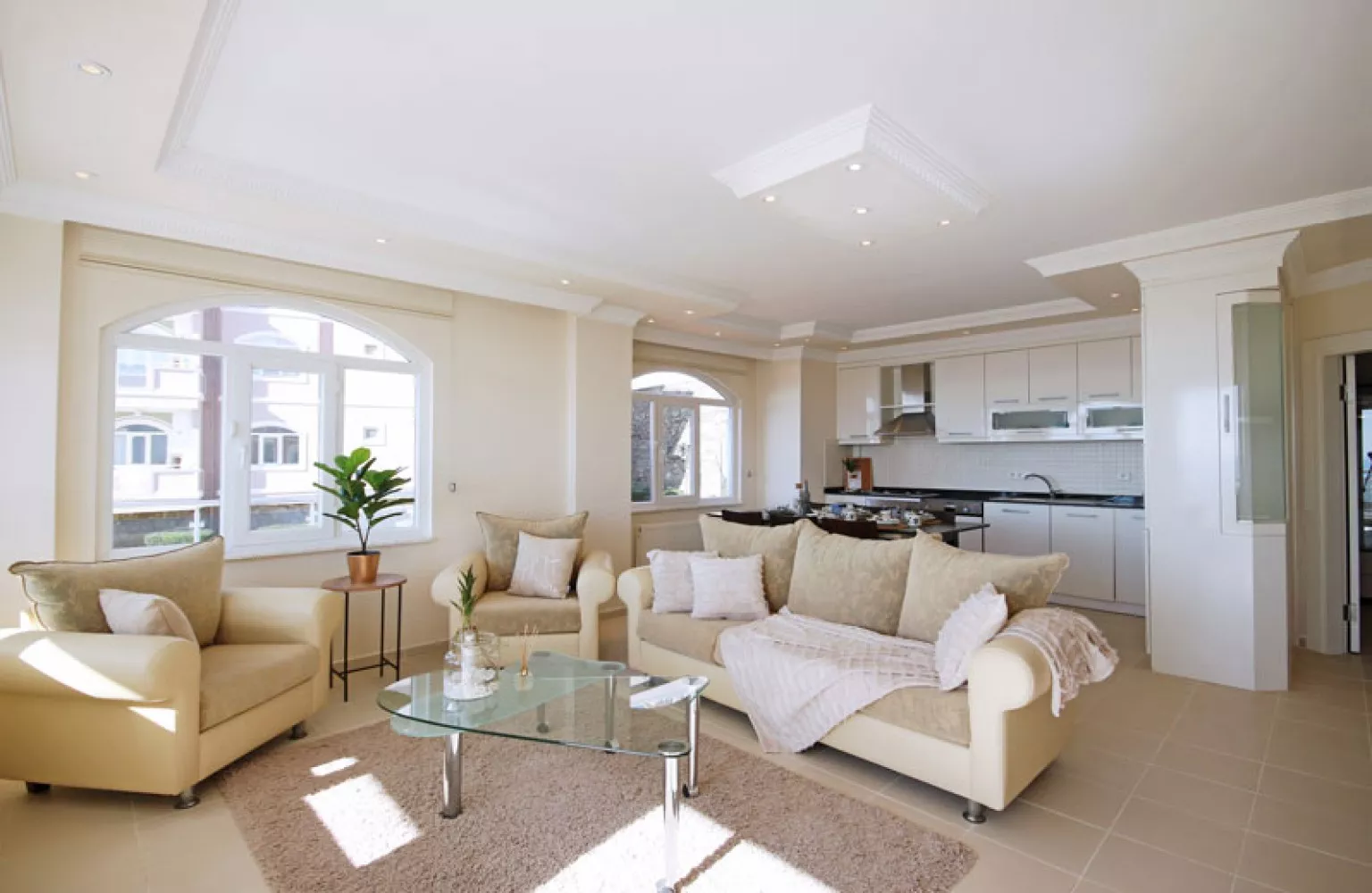 For Sale Furnished Spacious 3+1 Apartment in Demirtas Alanya