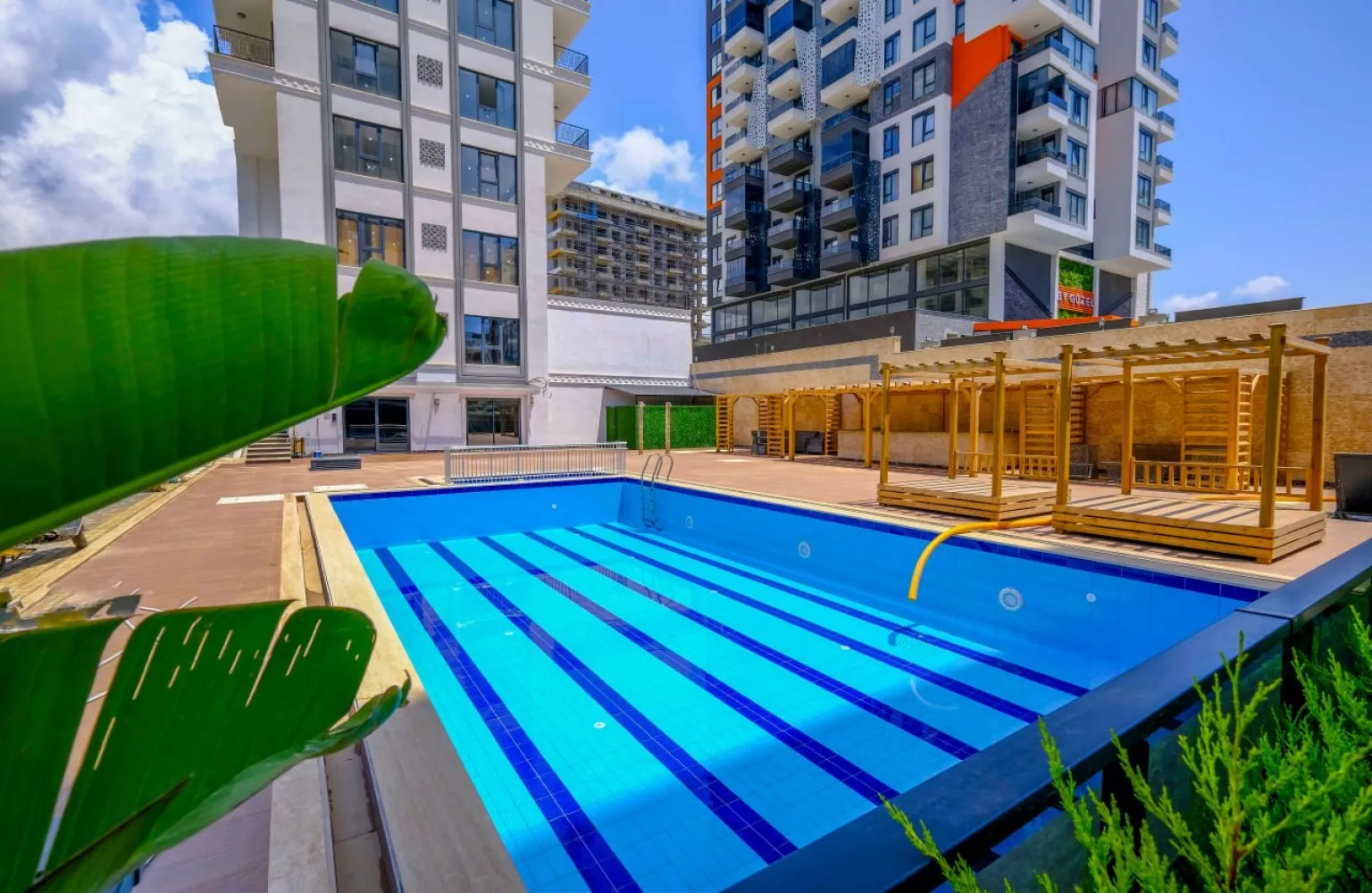 Moderne 1+1 Wohnung in Mahmutlar mit  Annehmlichkeiten