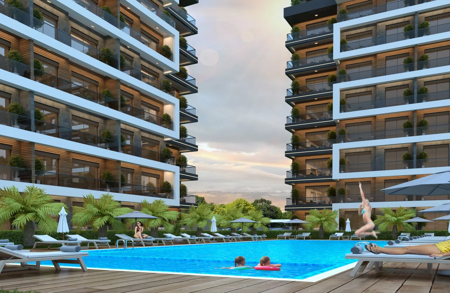 Antalya Altıntaş'ta Lüks Donanımlı 1+1, 2+1 Satılık Daireler