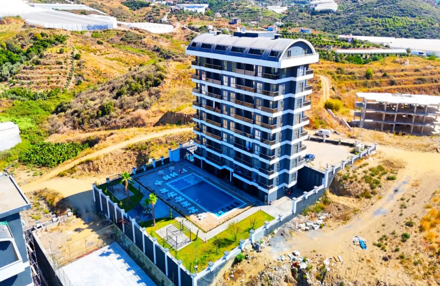 Satılık Sıfır 1+1 Daire -  Alanya Demirtaş