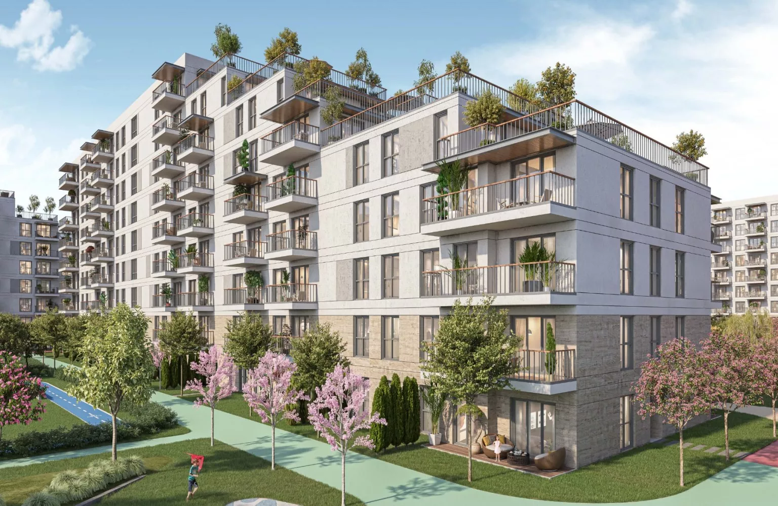 Moderne Wohnungen im Park Yaşam Antalya mit Top Ausstattung