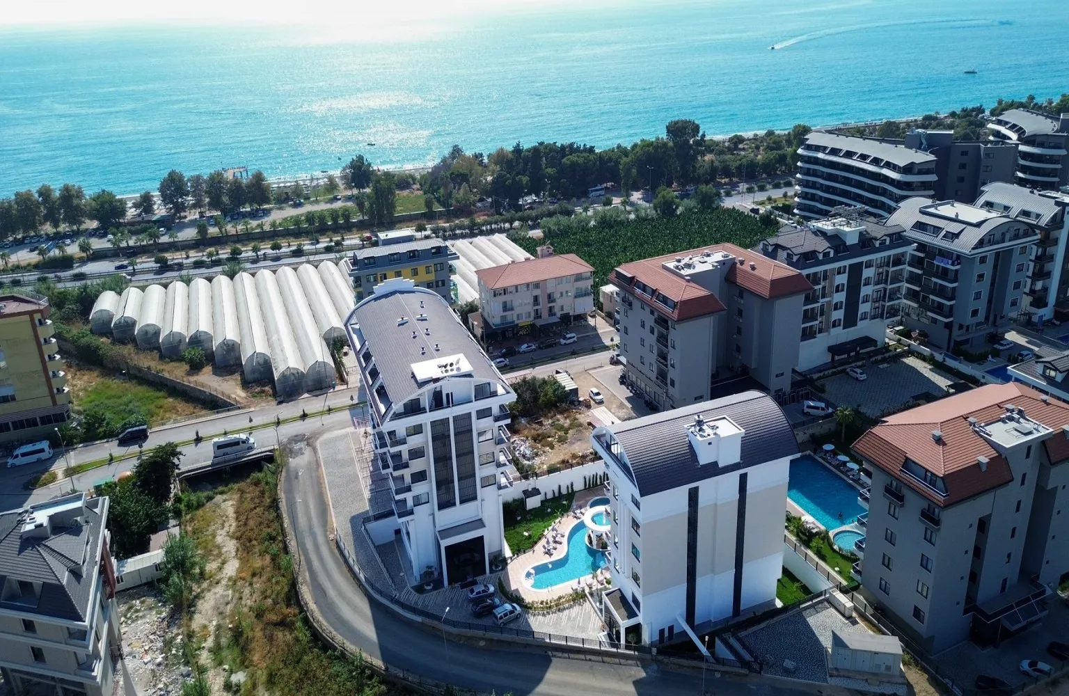 شقة صفر 1+1 للبيع في كاركجاك، على بعد 200 متر فقط من الشاطئ