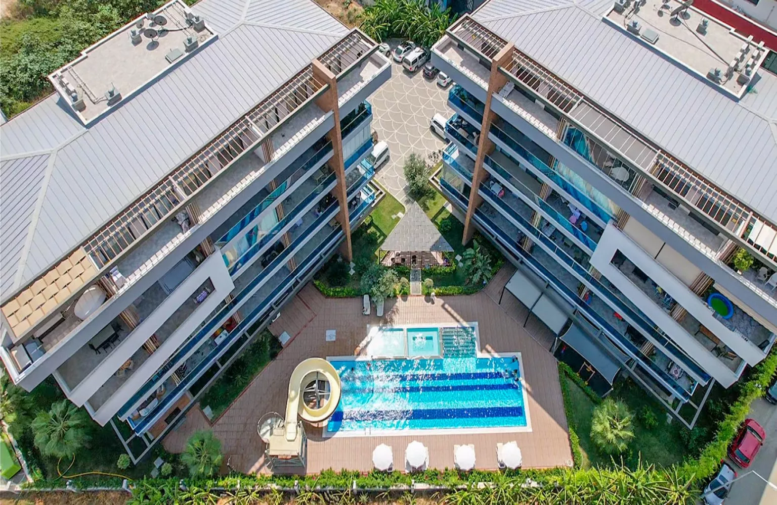 Full Sosyal Aktiviteli Eşyalı Satılık 3+1 Daire - Oba Alanya