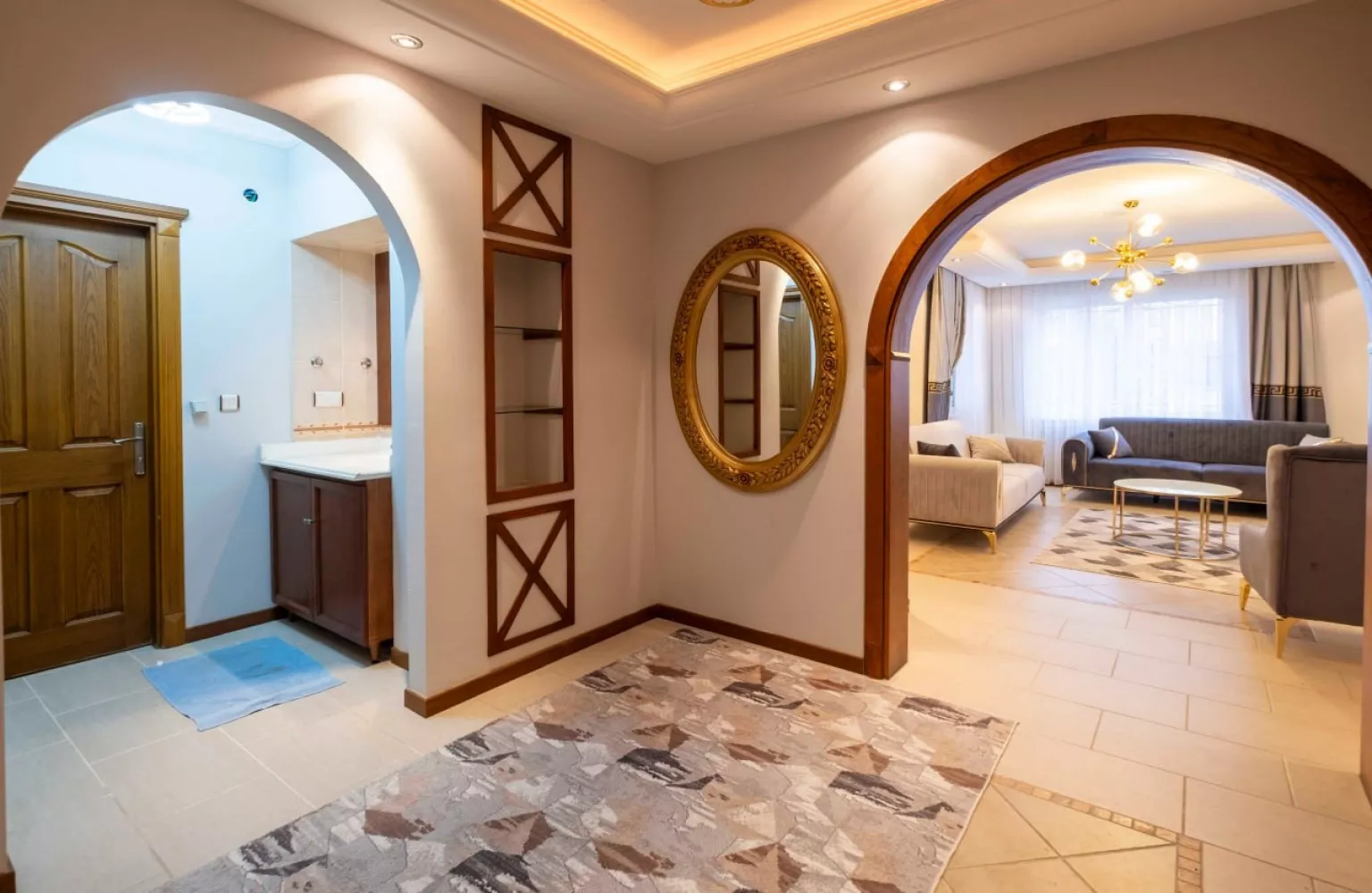 Sahile Sıfır Sitede Satılık 2+1 Daire - Alanya Mahmutlar