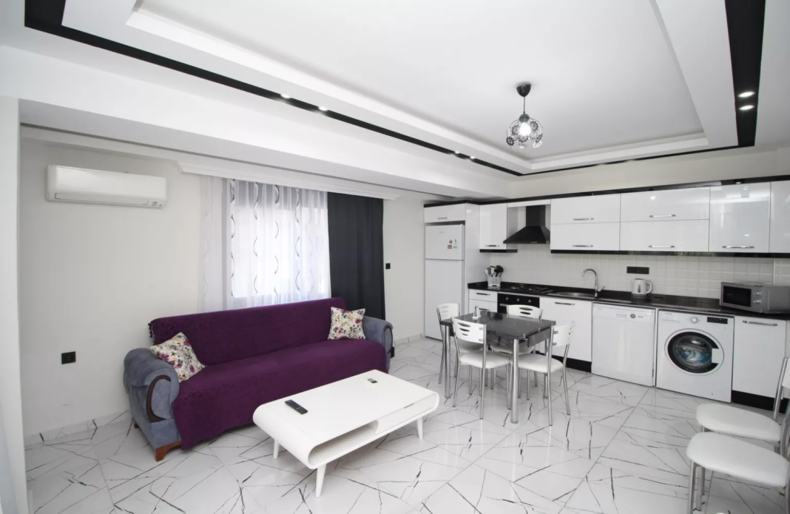 Wunderschöne 2+1 Wohnung im Zentrum von Alanya – Strandnähe