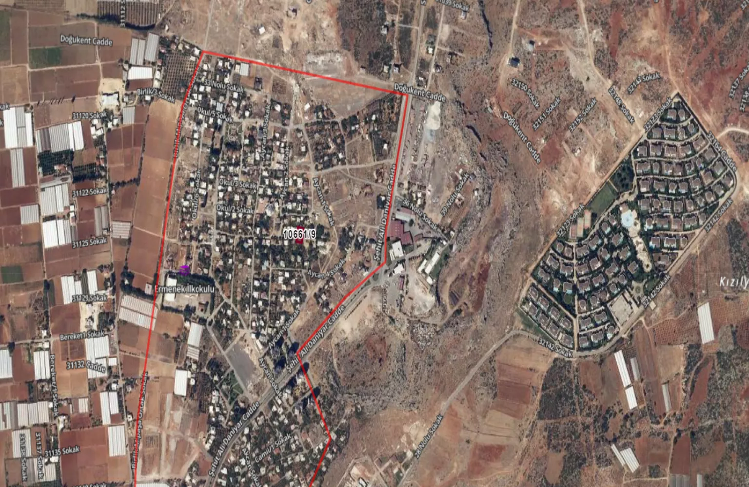 Antalya Muratpaşa Ermenek Mahallesi  497 m² satılık  parsel