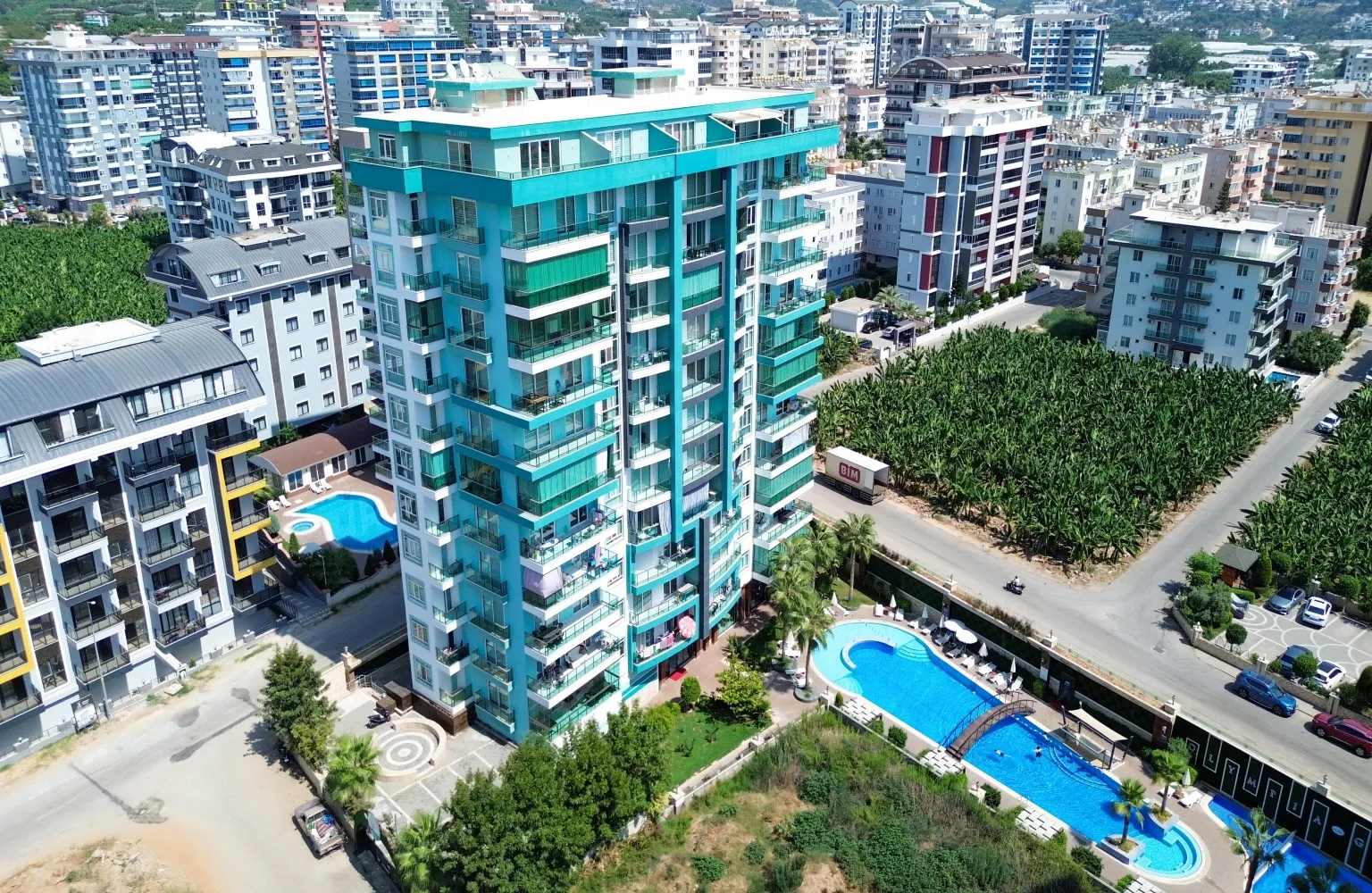 Plaja 150m Mesafede Satılık 2+1 Daire - Alanya Mahmutlar