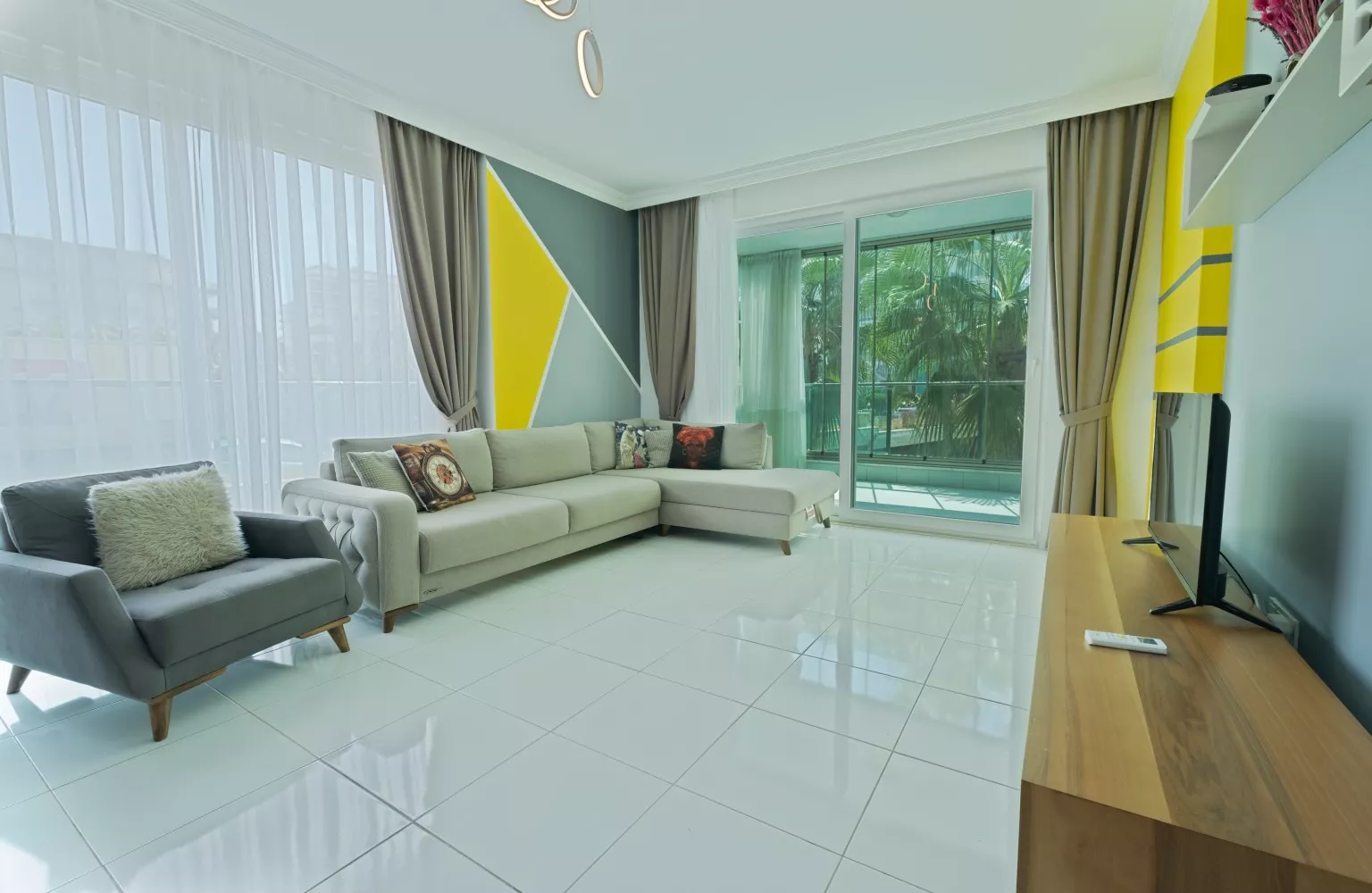 Plaja 150m Mesafede Satılık 2+1 Daire - Alanya Mahmutlar