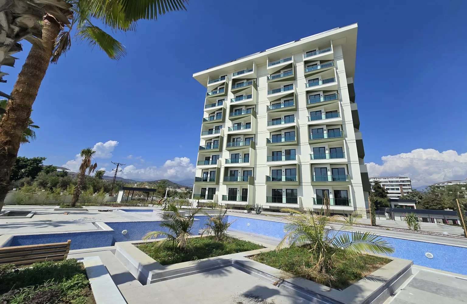 Satılık Modern Sıfır 1+1 Daire - Alanya, Demirtaş