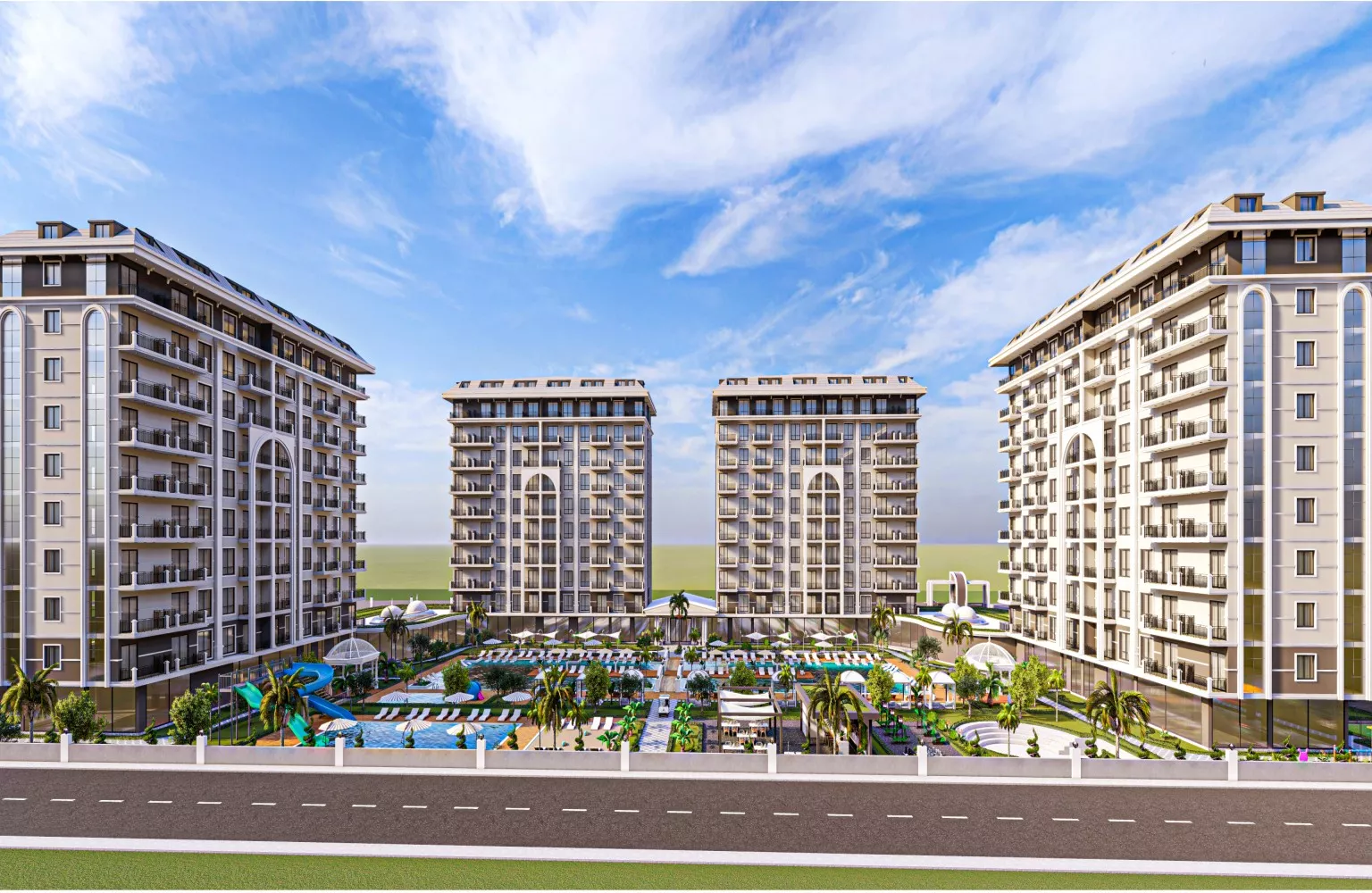 Satılık Sıfır 1+1 ve 2+1 Daireler - Demirtaş Alanya