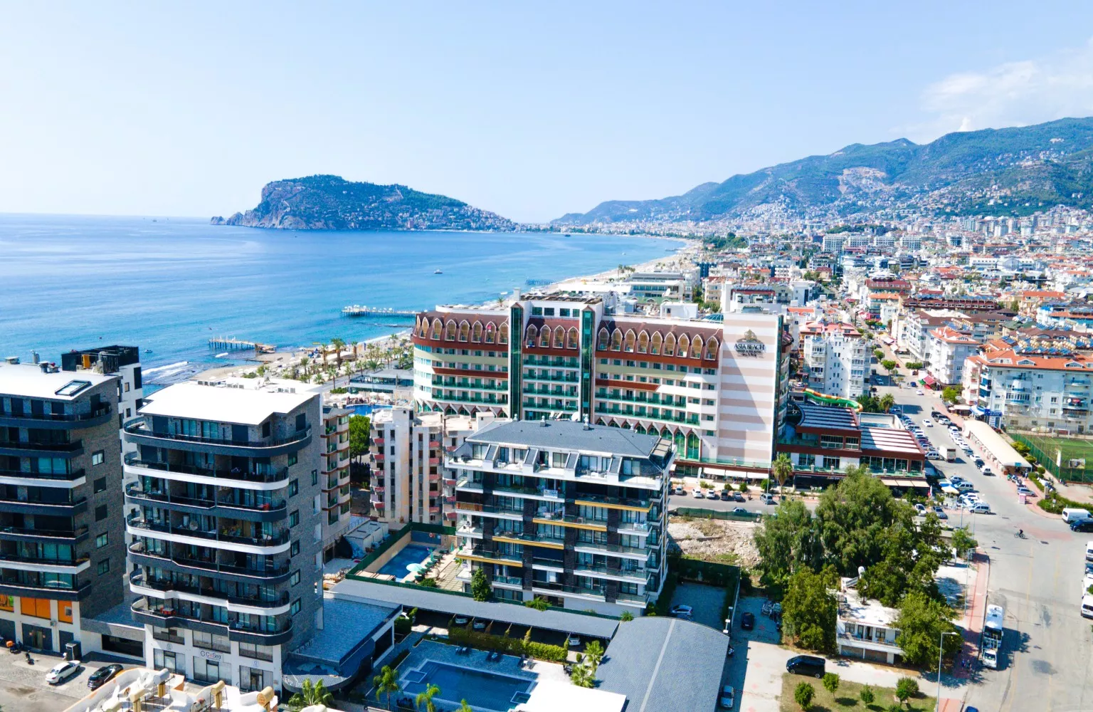 Plaja 100m Mesafede Satılık Eşyalı 2+1 Daire - Alanya, Oba