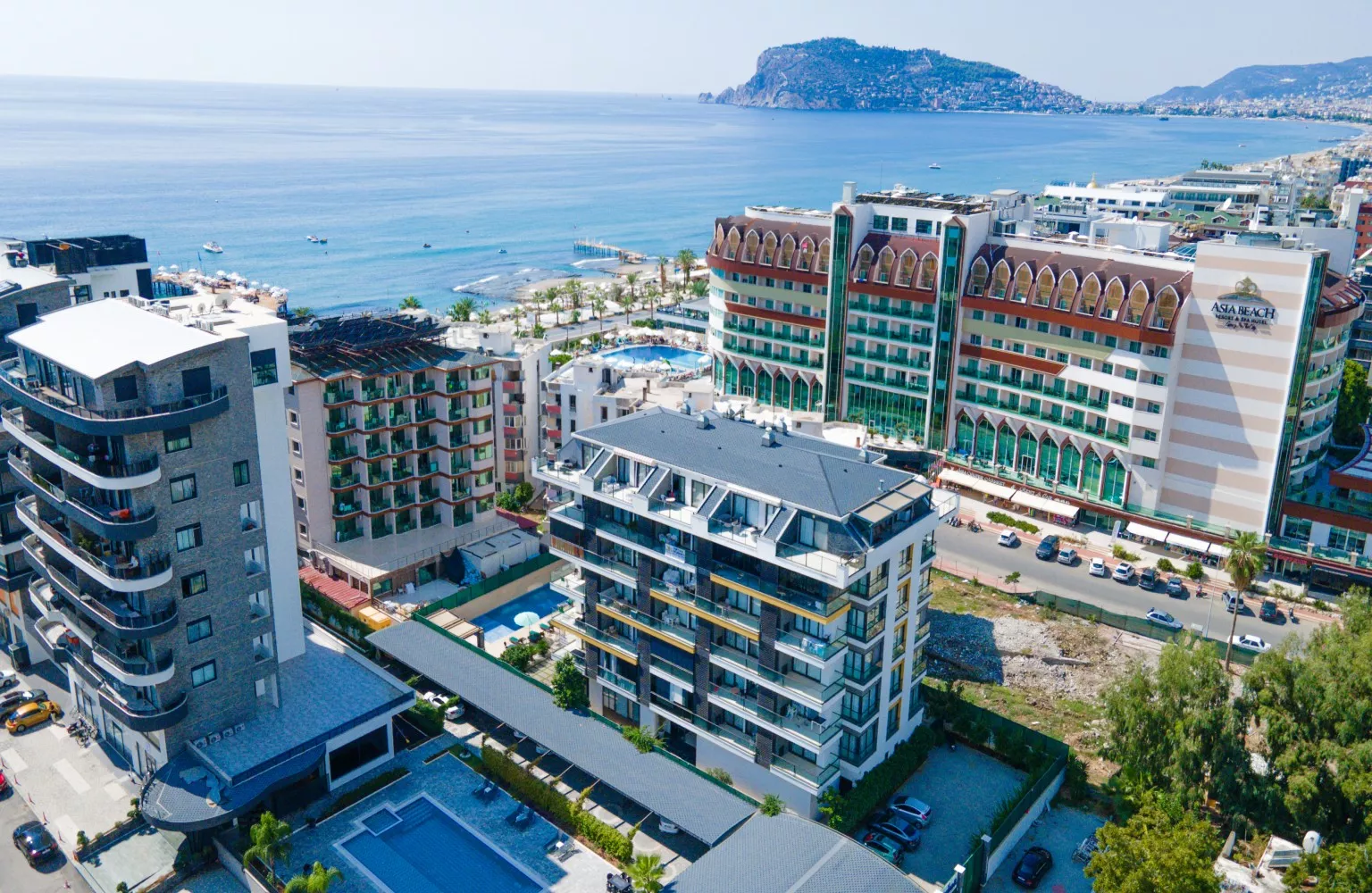 Plaja 100m Mesafede Satılık Eşyalı 2+1 Daire - Alanya, Oba