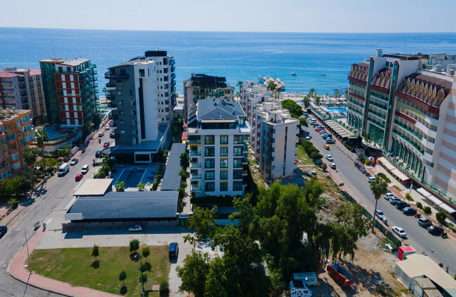 Plaja 100m Mesafede Satılık Eşyalı 2+1 Daire - Alanya, Oba