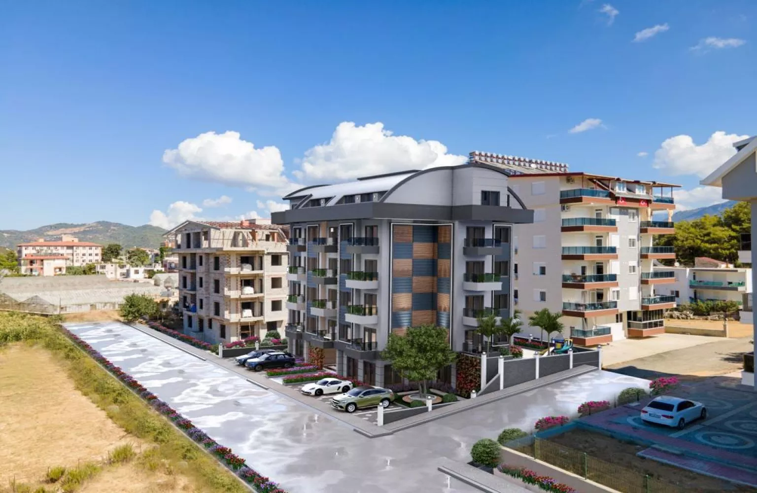 Modern Olanaklara Sahip Satılık 1+1 Daire - Antalya Gazipaşa