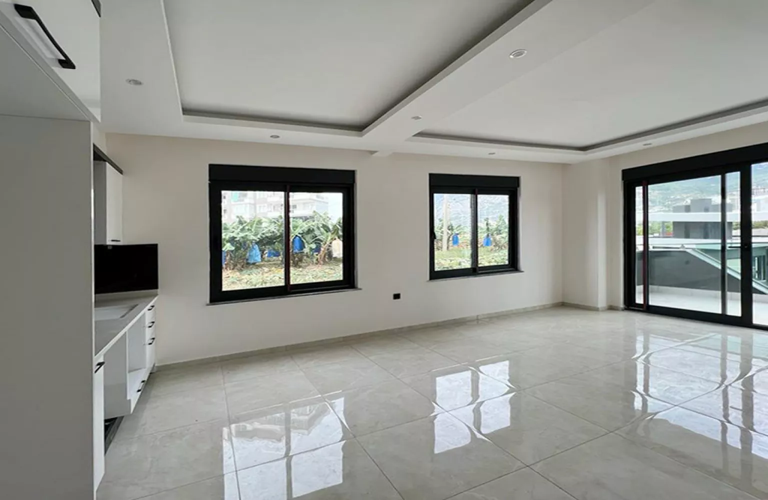 Alanya Mahmutlar Merkeze Yakın Satılık Sıfır 1+1 Daire