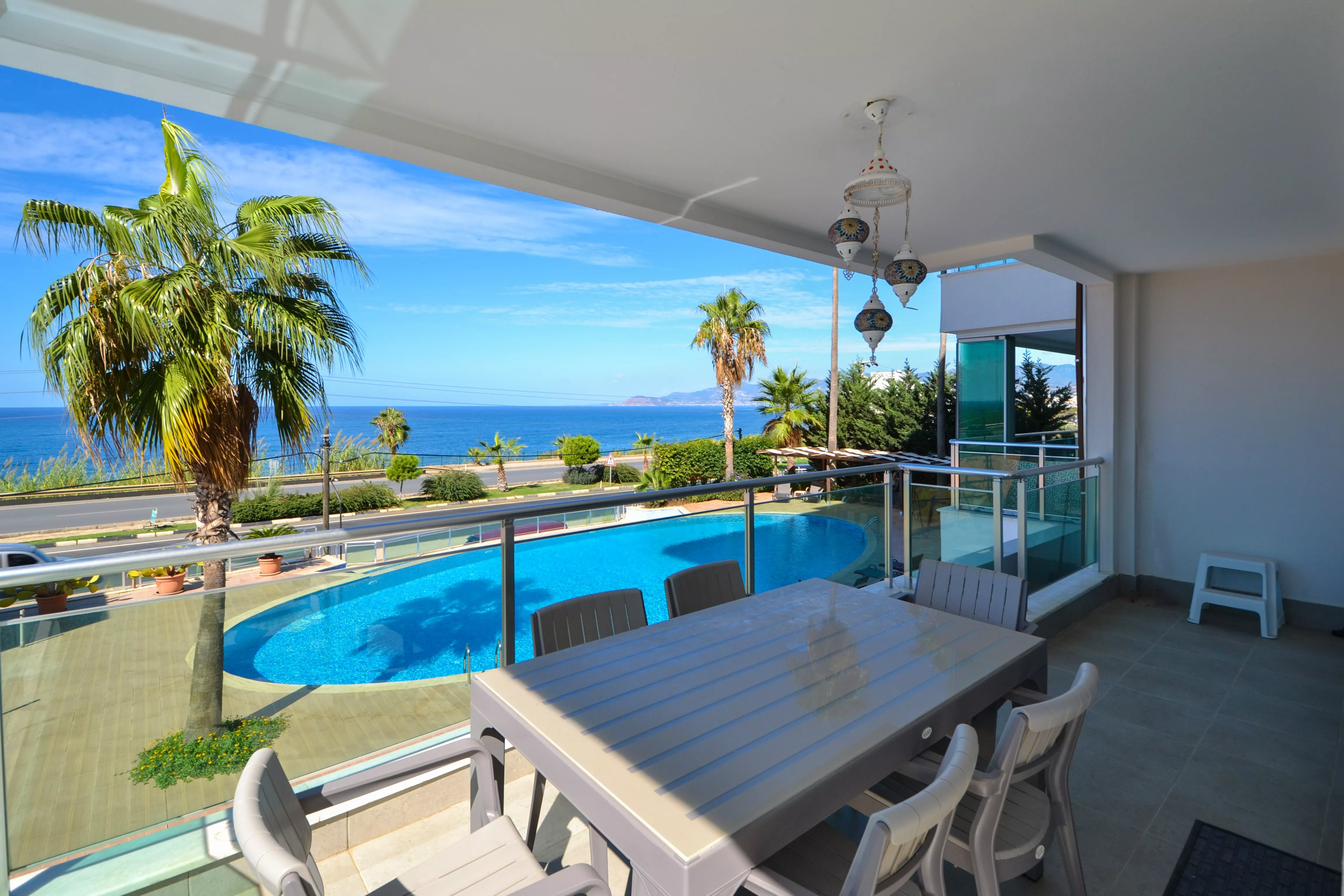 Satılık 2+1 Eşyalı Daire, Alanya Kargıcak, Deniz Manzaralı