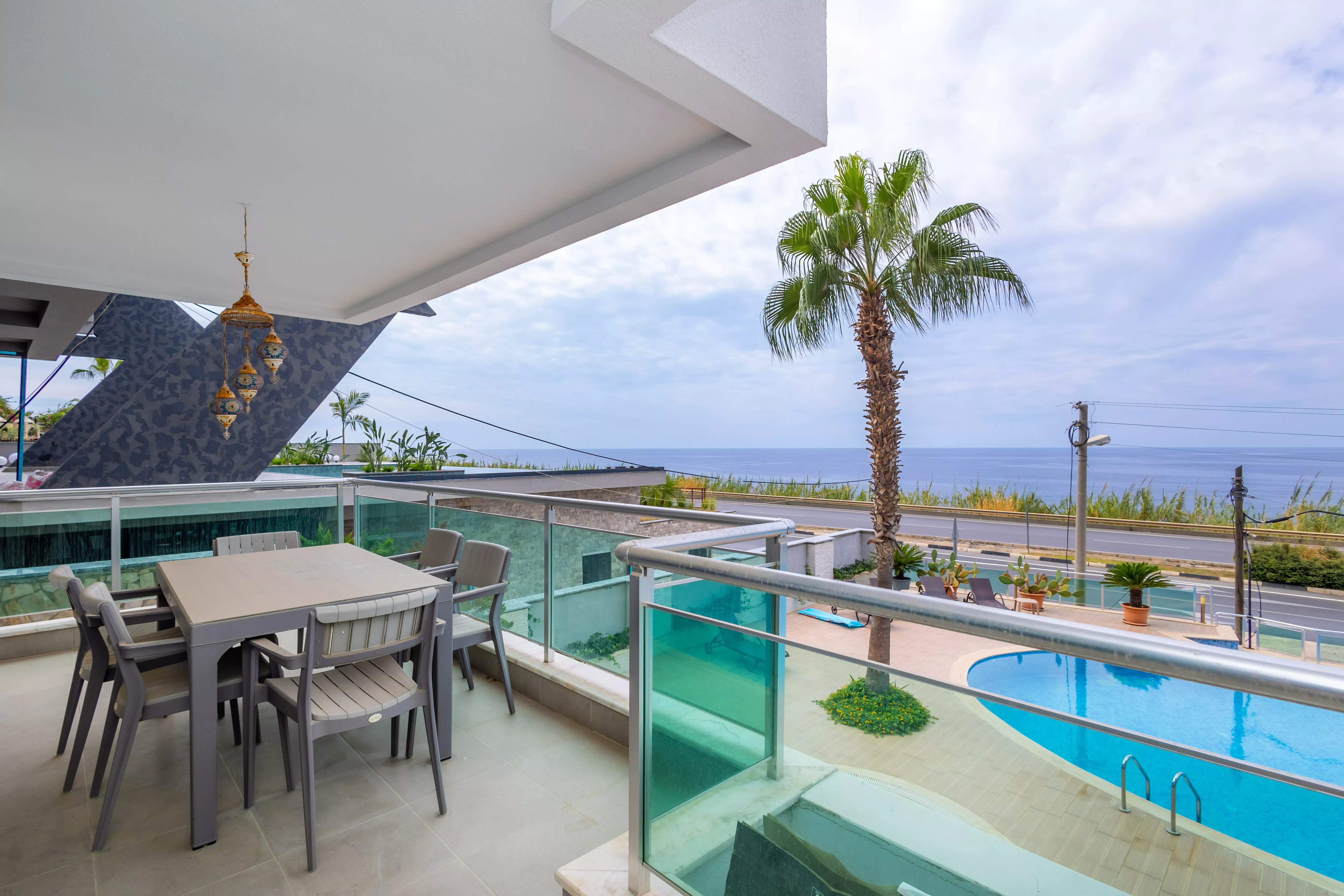 Satılık 2+1 Eşyalı Daire, Alanya Kargıcak, Deniz Manzaralı