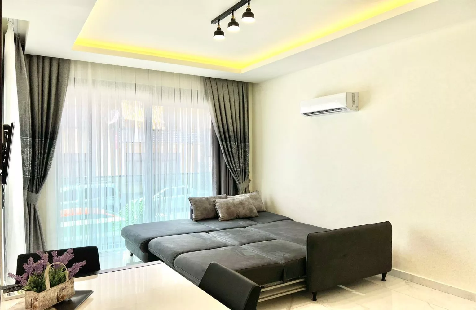 Möblierte 1+1 Wohnung in Alanya Kleopatra - Besthome 25