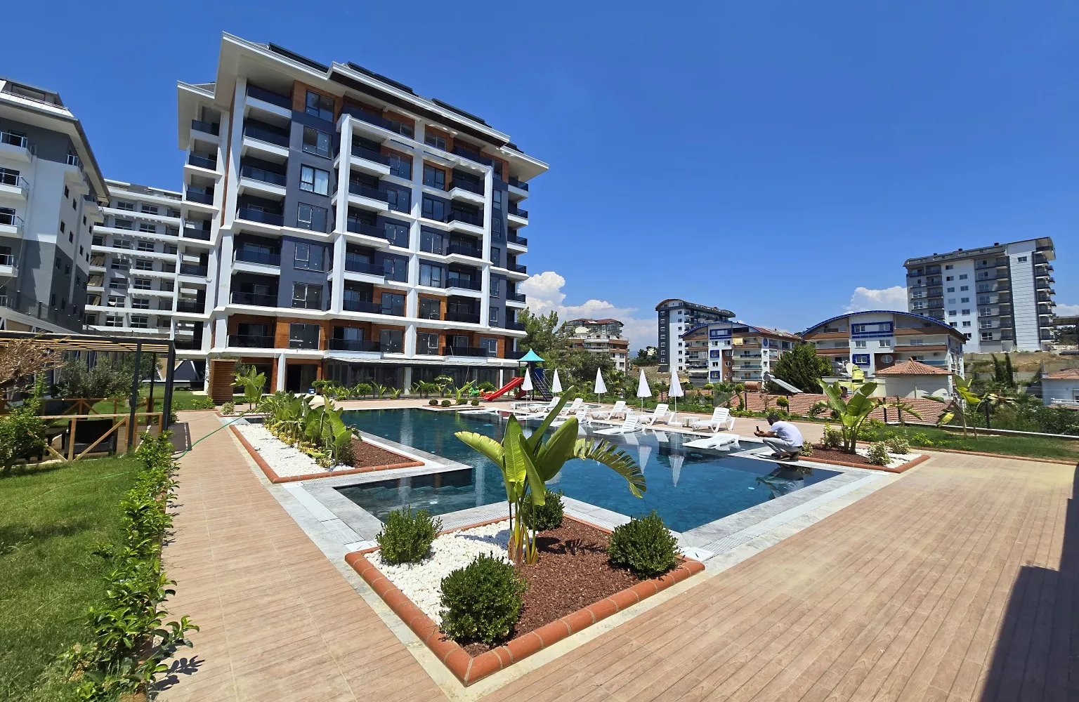 1+1 Wohnung zum Verkauf Alanya Avsallar